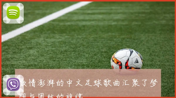 激情澎湃的中文足球歌曲汇聚了梦想与团结的旋律