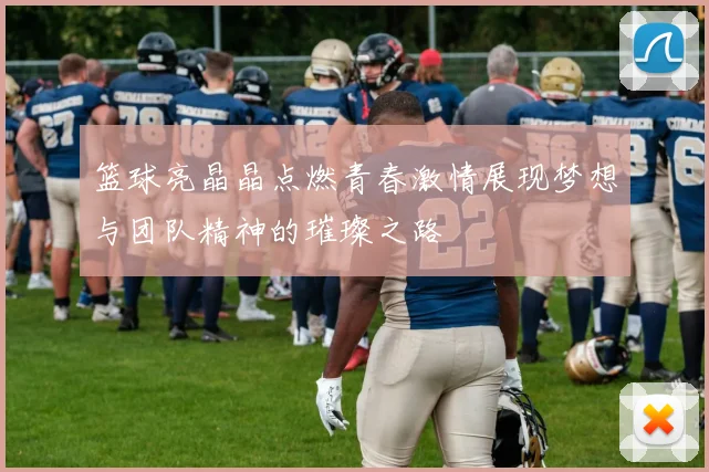 篮球亮晶晶点燃青春激情展现梦想与团队精神的璀璨之路